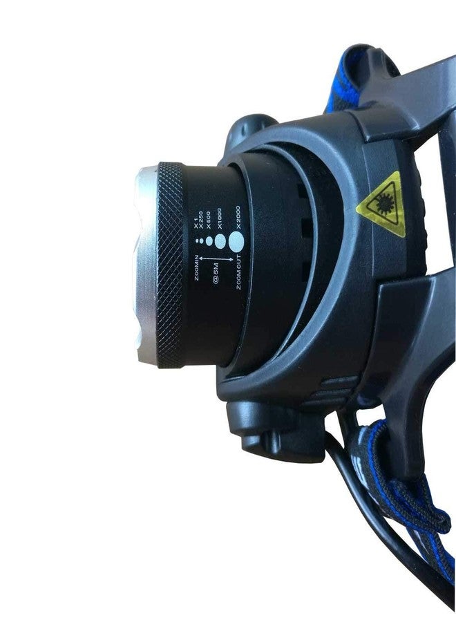 BSITFOW Rechargeable Head Torch | Hands Free Head Flashlight LED Lmap Water Resistant Drop Resistant Head Lamp Spotlight for Camping Fishing Running Cycling Best Super Bright Headlamp Light Black - Image 4